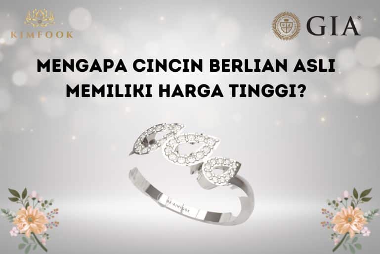 Cincin berlian asli