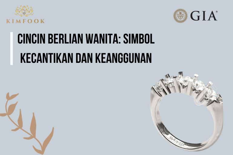 Cincin berlian wanita