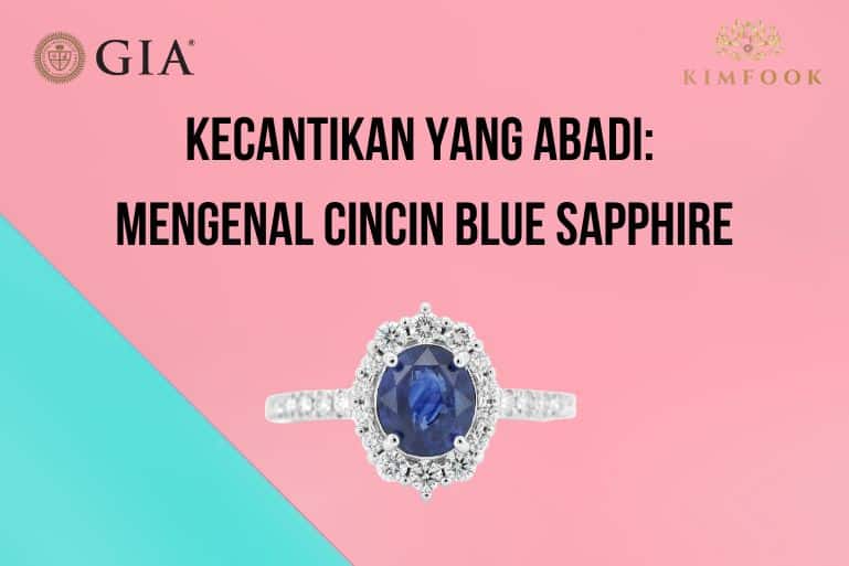 Cincin blue sapphire