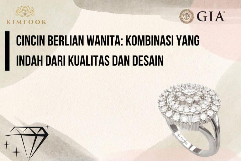 Cincin berlian wanita